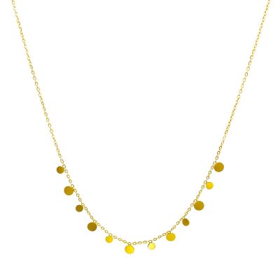Golden Orbit Necklace