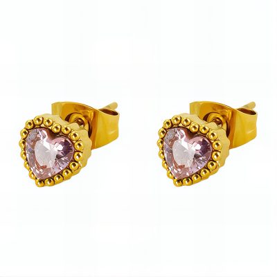 Hearts Stud Earrings