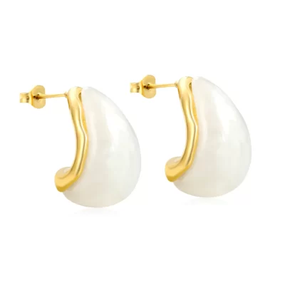 Ivory Drop Muse Earrings