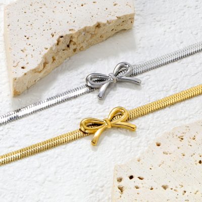 Belle Bow – Blade Chain Bracelet