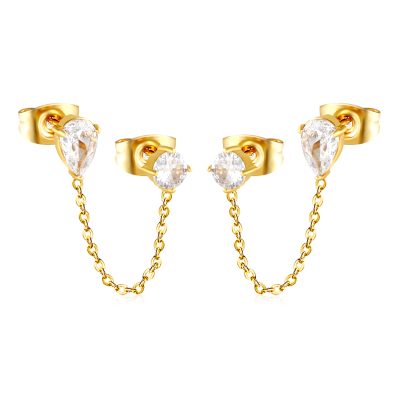 Diamond Drop Grace Earrings