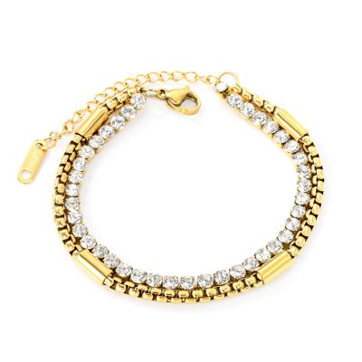 Celeste Glow – 40 Diamond Chain Bracelet