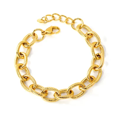 Golden Loop Signature Bracelet
