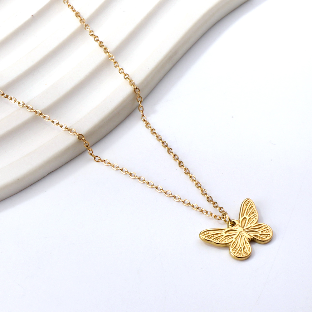 Flutter Charm Pendant Necklace - Image 3