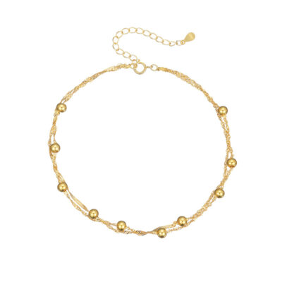 Celestial Charm 925 Sterling Silver Anklet